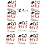 Set of 10 Carburetor Carb Kits for Johnson Evinrude (0439076, 439076, 435443)