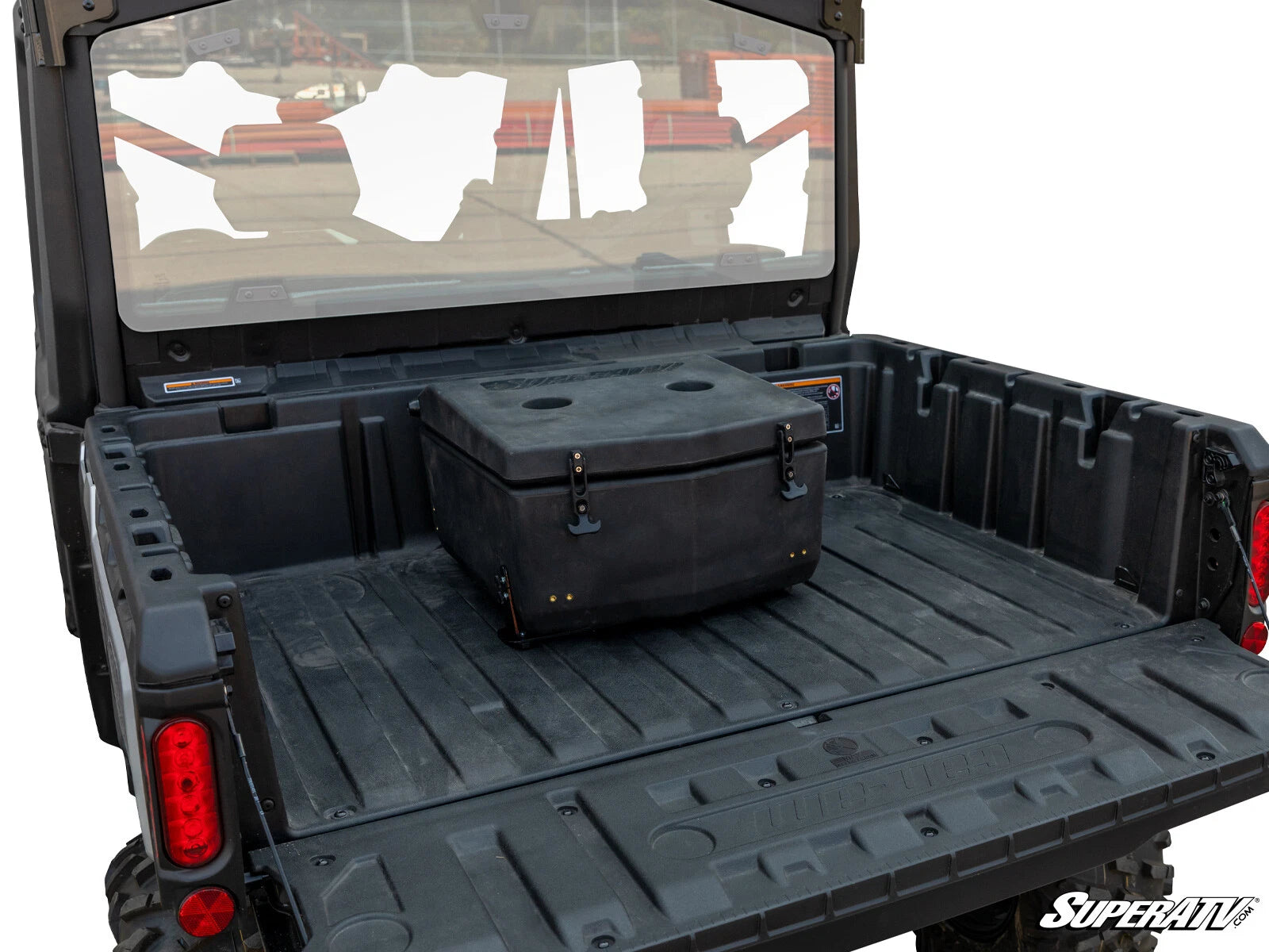SuperATV Cooler Cargo Box for Can-Am Defender (2016–2023)
