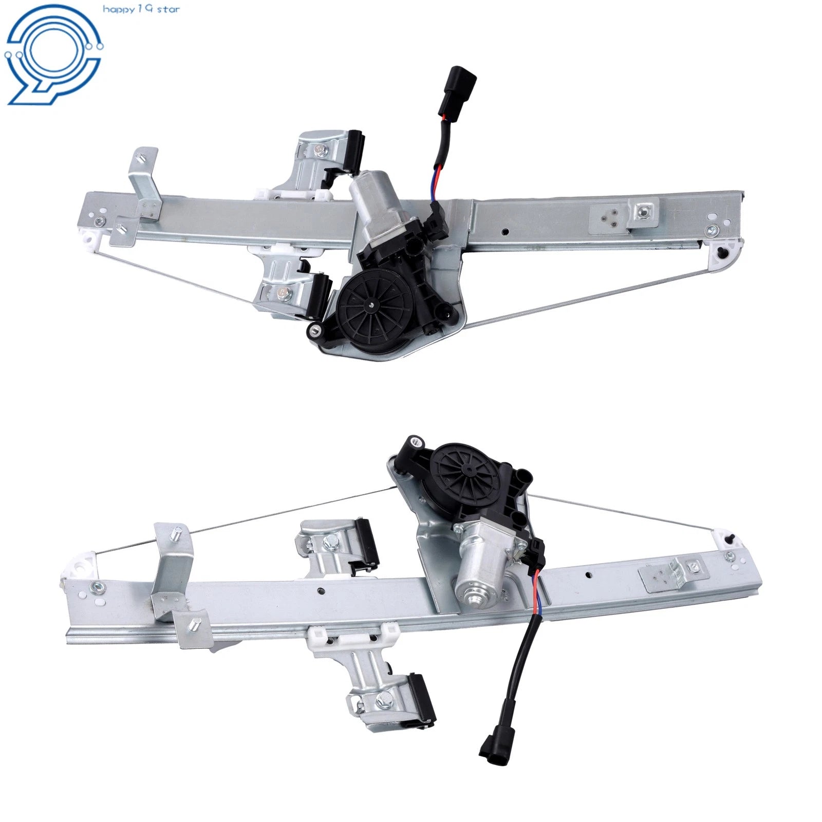2X Window Regulator with Motor for Silverado Sierra 1500 2500HD (2007–2014)