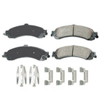 Rear Brake Kit 325mm Disc Rotors & Akebono ProACT Pads for Chevrolet GMC