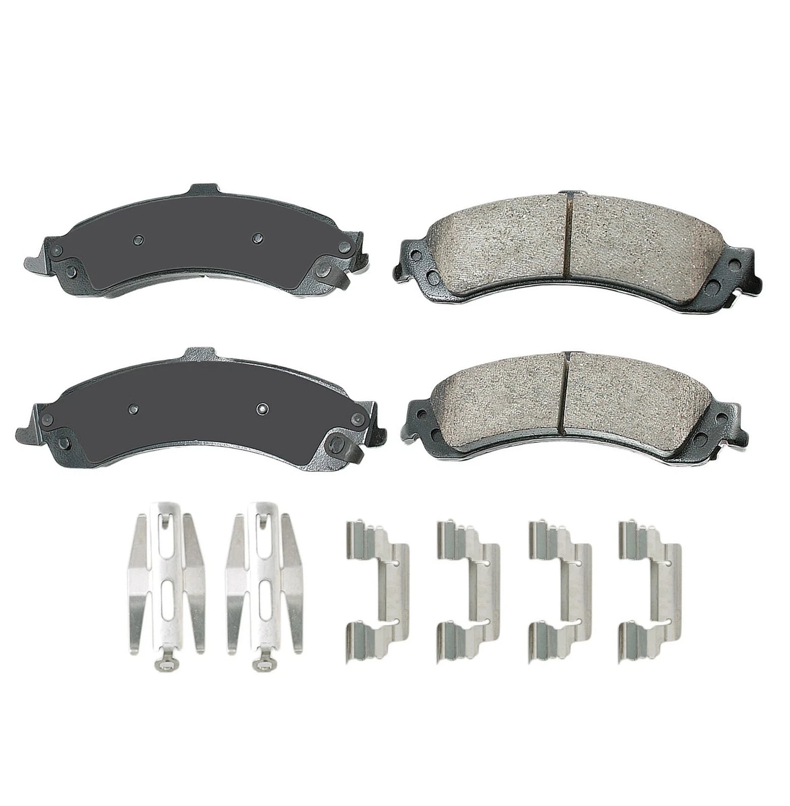 Rear Brake Kit 325mm Disc Rotors & Akebono ProACT Pads for Chevrolet GMC