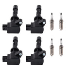 4X Ignition Coil + Spark Plug Pack for Mazda 5 (2008–2015) UF604