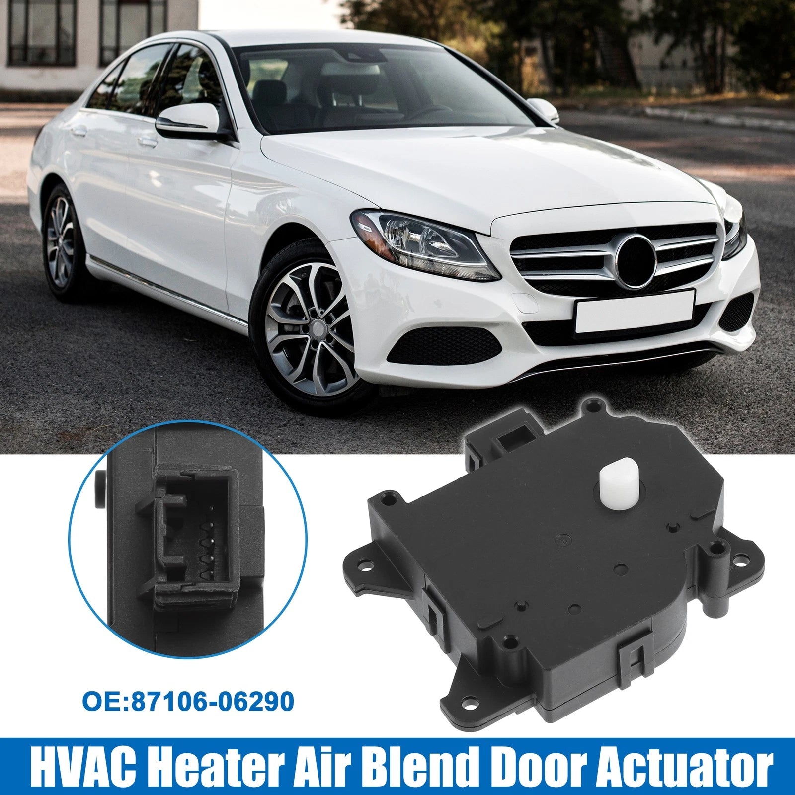 HVAC Heater Blend Door Actuator for Toyota Camry (2012–2017) No. 87106-06290