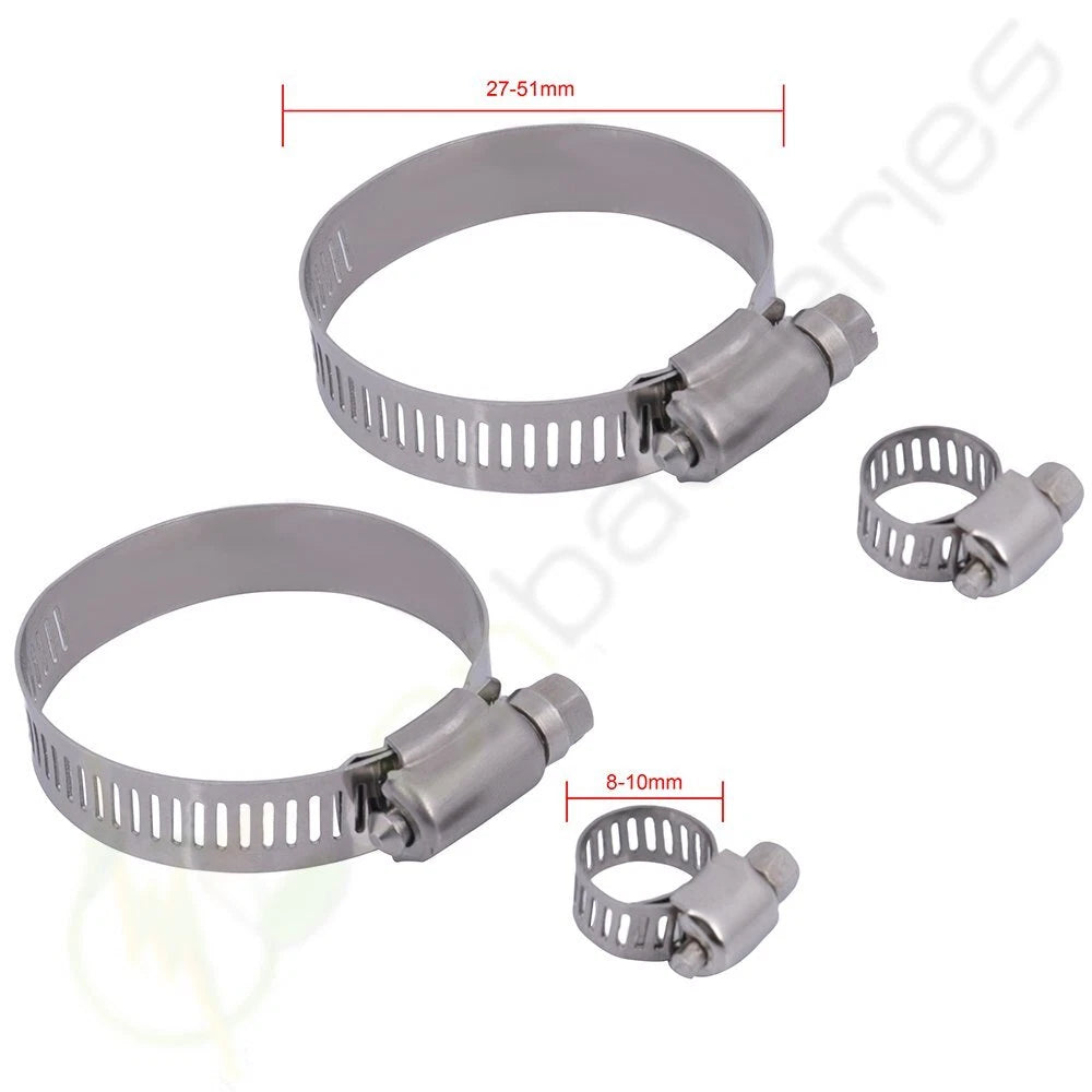 Radiator for Audi TT, Audi TT Quattro (2000–2006) w/ Hose Clamps 8-10mm 27-51mm