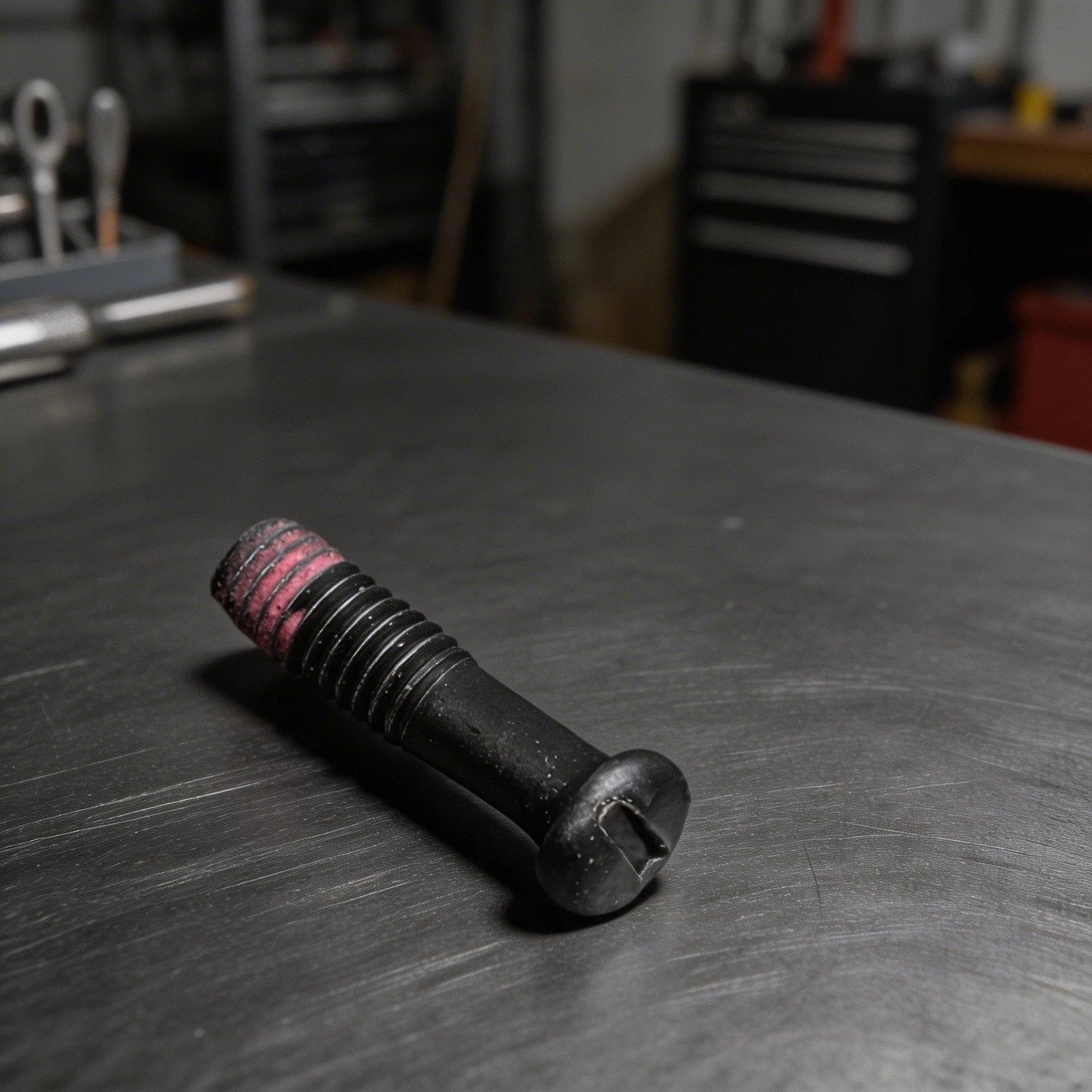 Set of 2 M6 x 22mm Flat Head Chuck Screws for Driver Drill Tool