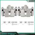 Pair of Rear Brake Calipers w/ Bracket for Chevy Impala (2000–2010)