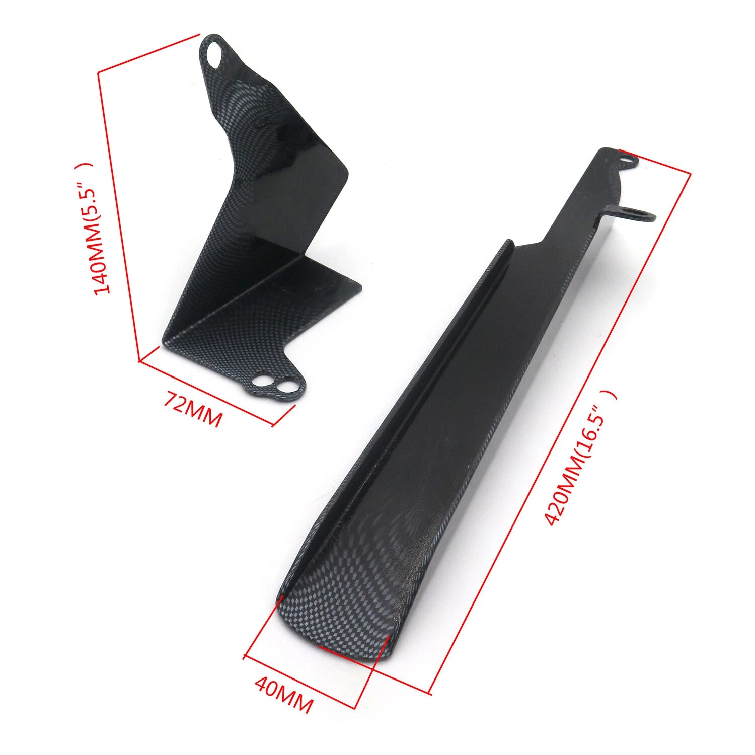 Aluminum Chain Guard Cover Set for Honda CBR 929 RR (2000–2001) CBR929RR