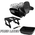 Trunk Backrest Solo Mount Rack for Harley Low Rider ST FXLRST (2022–2025)