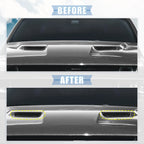 Pair Engine Hood Air Conditioner Outlet Cover Trim for Dodge Challenger (2015–2023) 724708431330