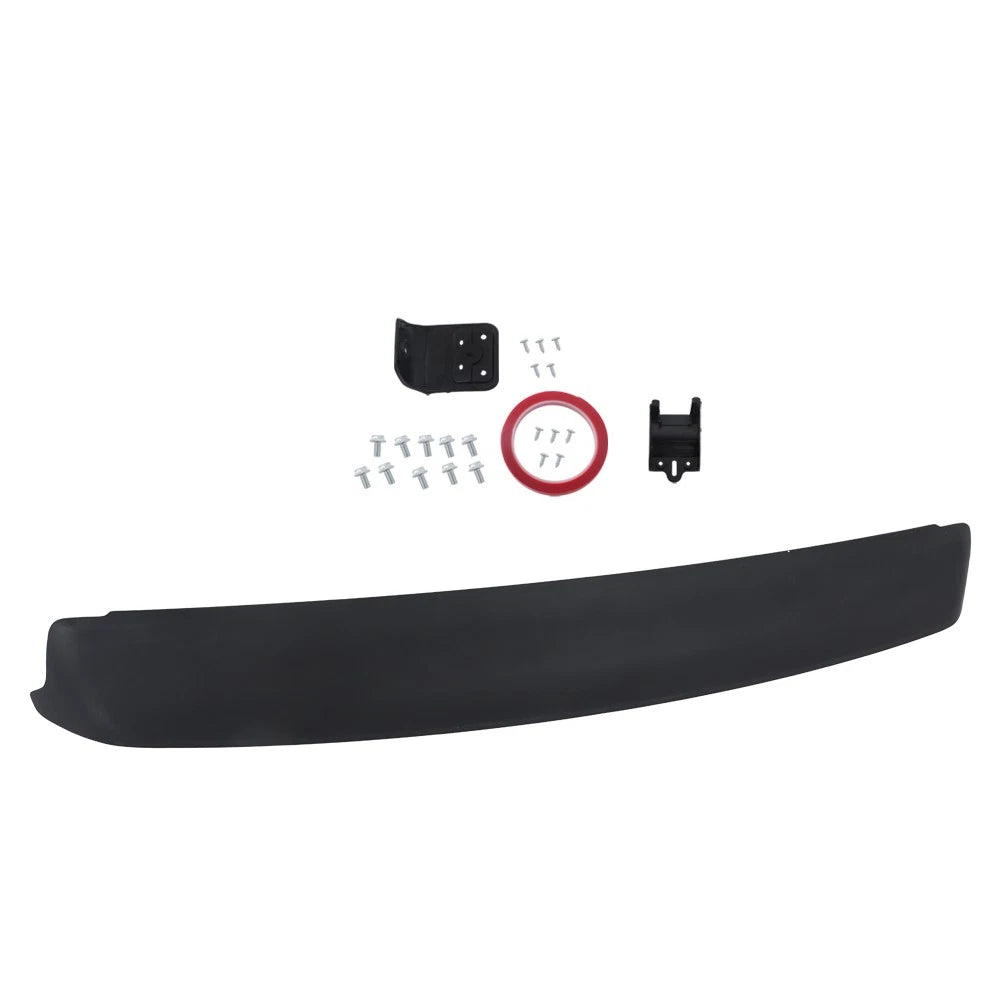 Matte Black Rear Spoiler for Dodge Challenger Hellcat (2015–2024)