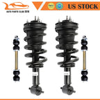 Front Struts Sway Bars Kit for Chevrolet Silverado GMC Sierra 1500 (2014–2018)