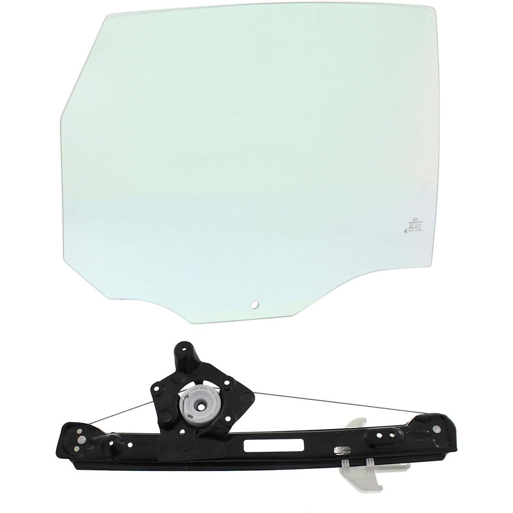 Rear Passenger Door Glass Kit for Ford Focus (2000–2007)