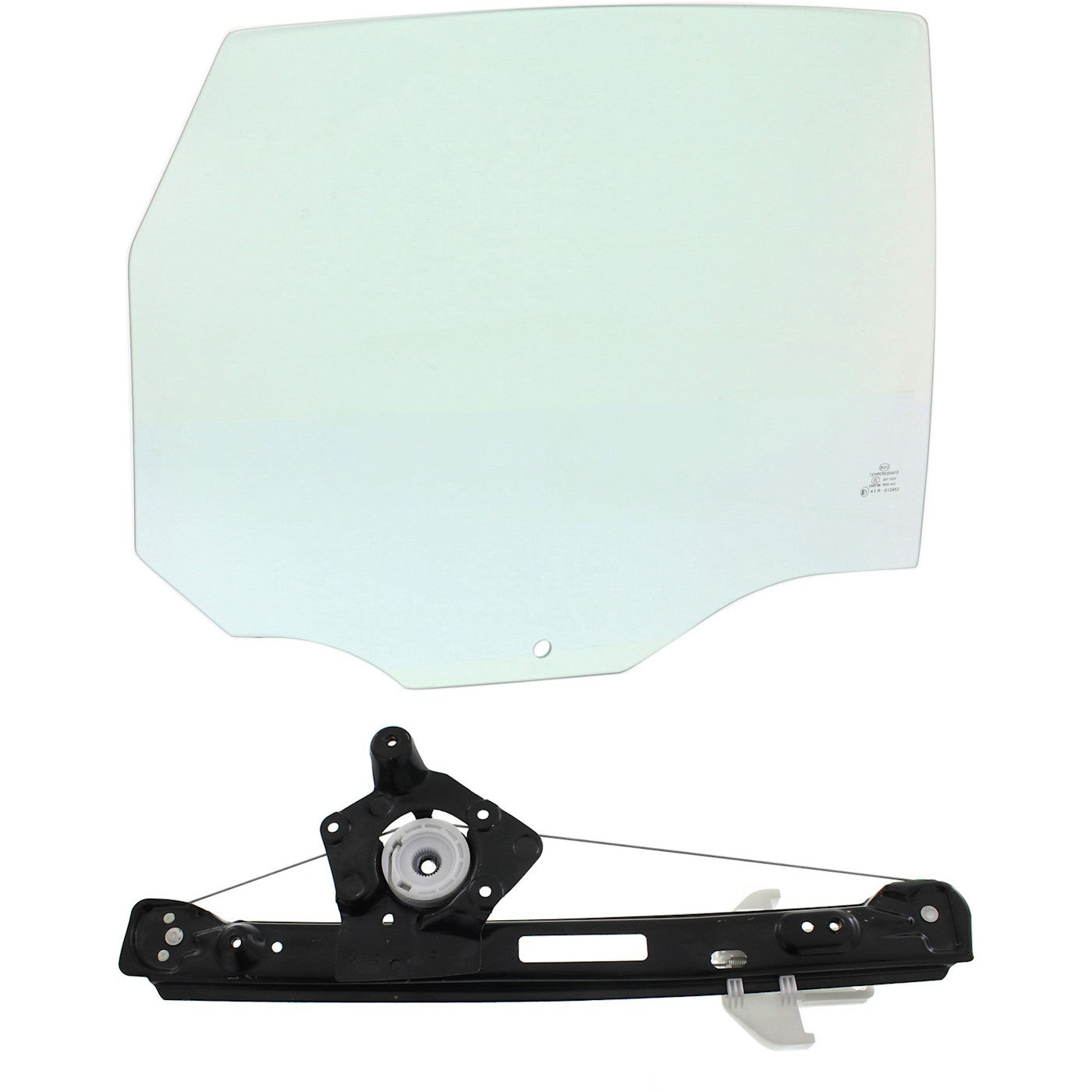 Rear Passenger Door Glass Kit for Ford Focus (2000–2007)