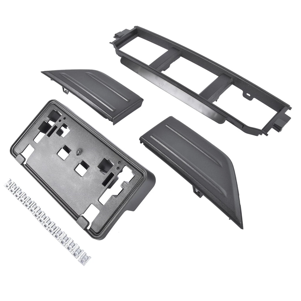 Front Lower Bumper Corner Grille & Cover for Ford F-150 (2021–2023) Black