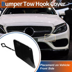 Tow Hook Cap for Mercedes-Benz C250 C350 (2012–2015) No.A2048850526 Black