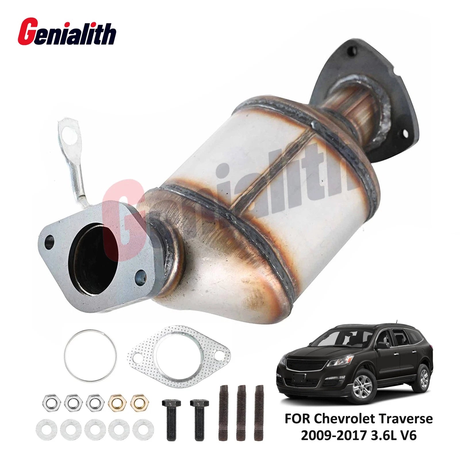 Front Left Catalytic Converter for Chevy Traverse (2009–2017) 3.6L V6