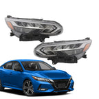 LED Headlamps for Nissan Sentra (2020–2022) Left & Right Pair Assembly