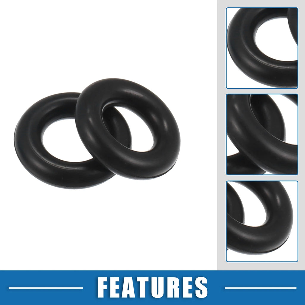 Set of 6 Fuel Injector O Rings Seals with Micro Filters for Nissan Sentra (2000–2003)