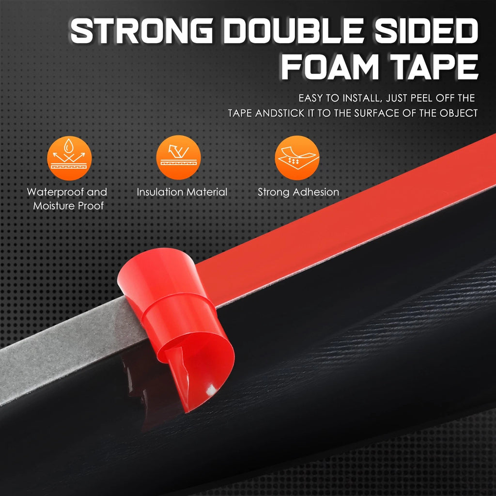 Headlight Set for Dodge Charger (2011–2014) Black Housing Amber Corner