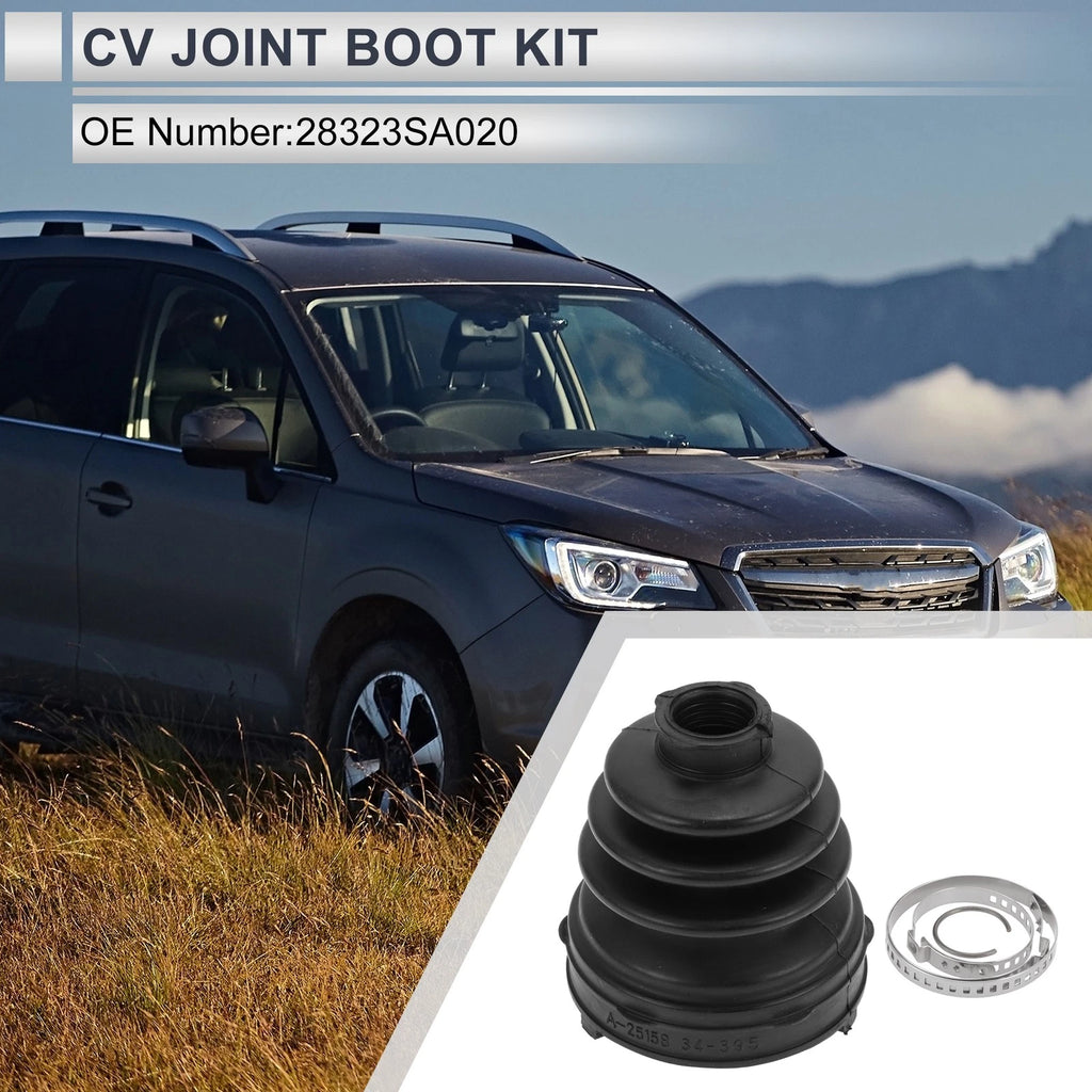 Inner CV Joint Boot Kit with Clamps for Subaru Forester (2003–2008) No.28323SA020