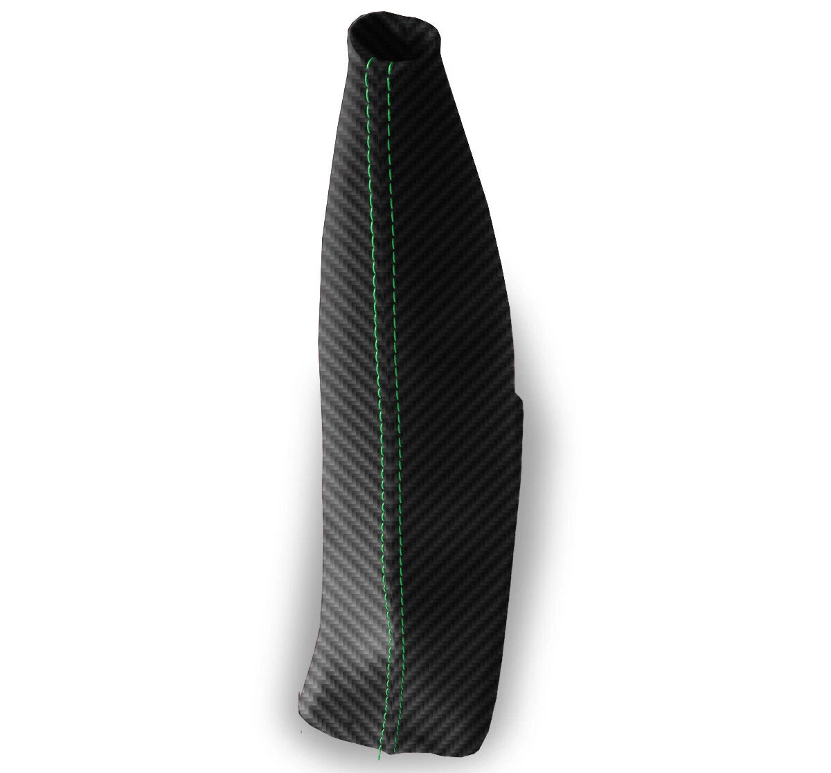Transfer Case Cover for Nissan Xterra (2002–2006) Carbon Fiber Green Stitch