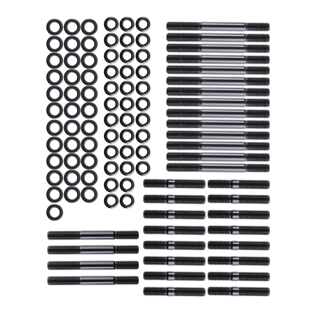 Cylinder Head Stud Kit for Chevy SBC 265 267 283 302 305 307 327 (134-4001)