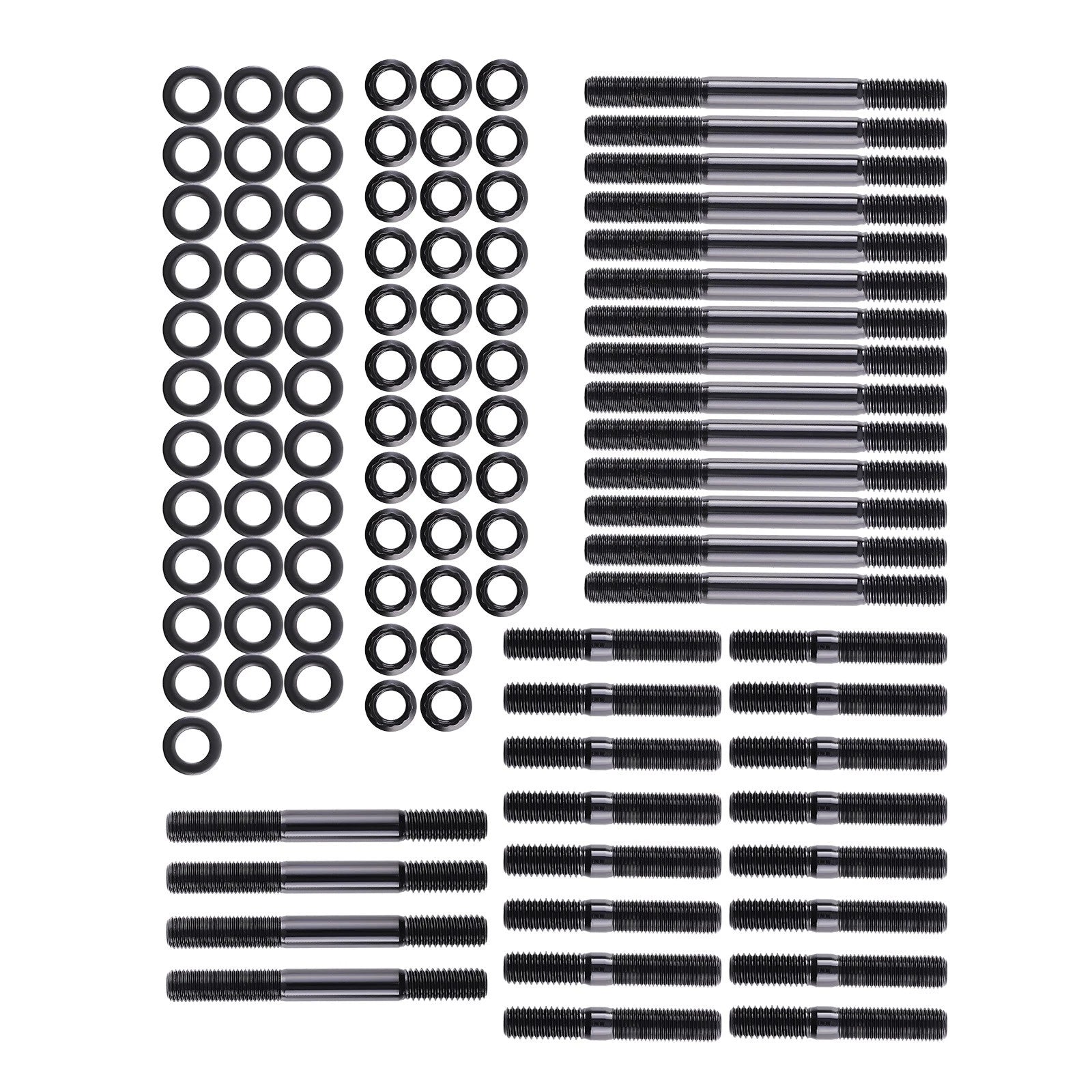 Cylinder Head Stud Kit for Chevy SBC 265 267 283 302 305 307 327 (134-4001)