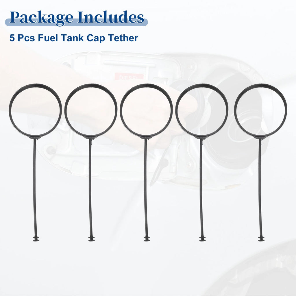 5X Fuel Tank Cap Tether Rope for BMW X6 (2008–2018) No. 16117222391