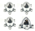 Wheel Hub Caps Set Chrome 6 Lug 5-1/2 Pattern for Chevy Bolt (2008–2014)