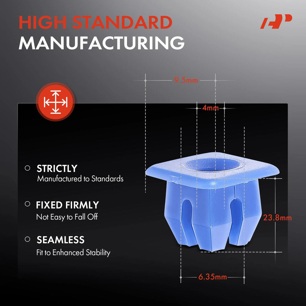 30x Bumper Outer Bracket Nuts for Ford