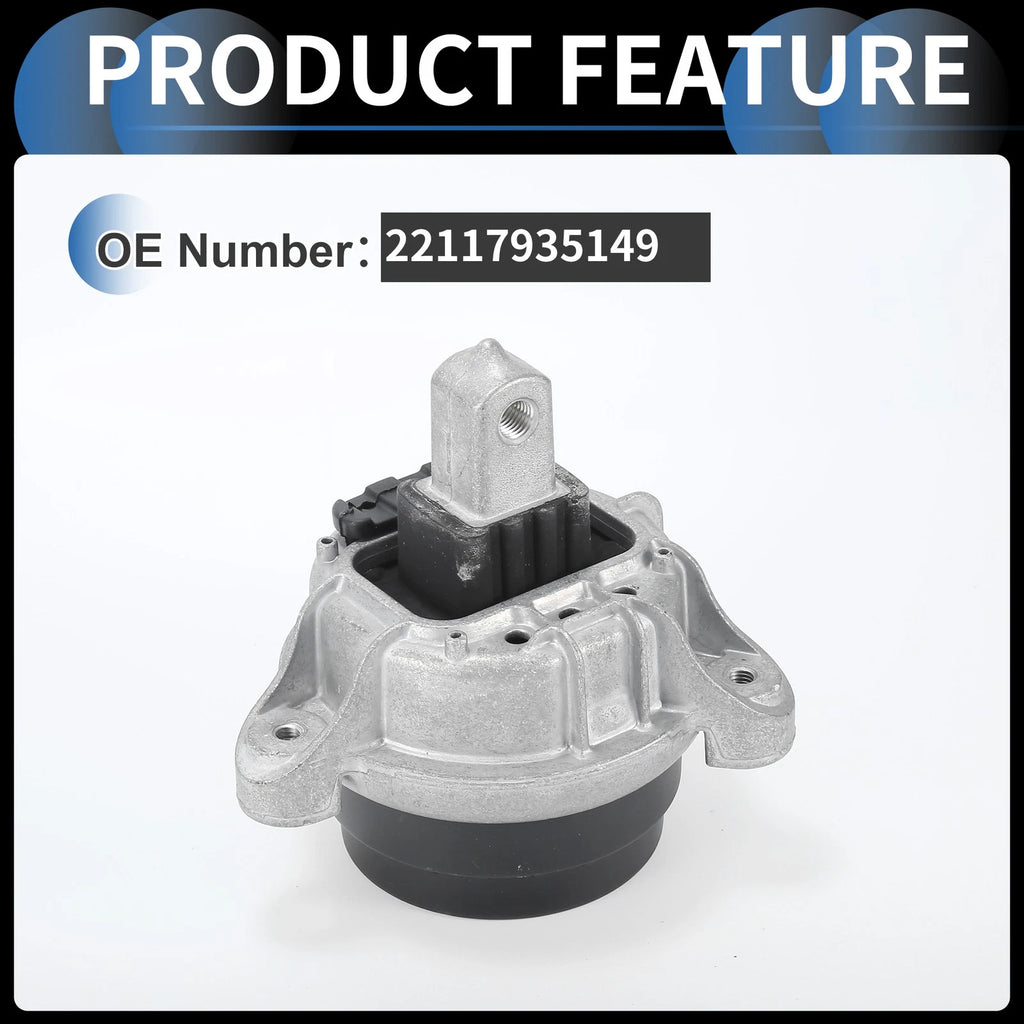 Engine Motor Mount for BMW 528i XDrive (2012–2016)