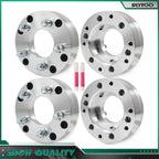Set of 4 Wheel Adapters 6x5.5 to 5x4.75 M14x1.5 for Chevy Avalanche (2007–2013)