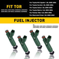 Set of 4 Fuel Injectors for Toyota MR2 Spyder Corolla Celica 1.8L (2000–2004) EXV