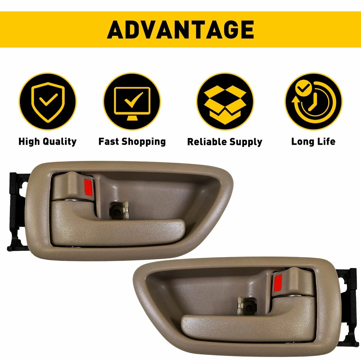 2X Interior Door Panel Handle for Toyota Avalon (2000–2004)