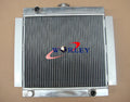 3 Row Aluminum Radiator + Fan for Ford Escort Mk1 Mk2 RS2000 (1968-1980)
