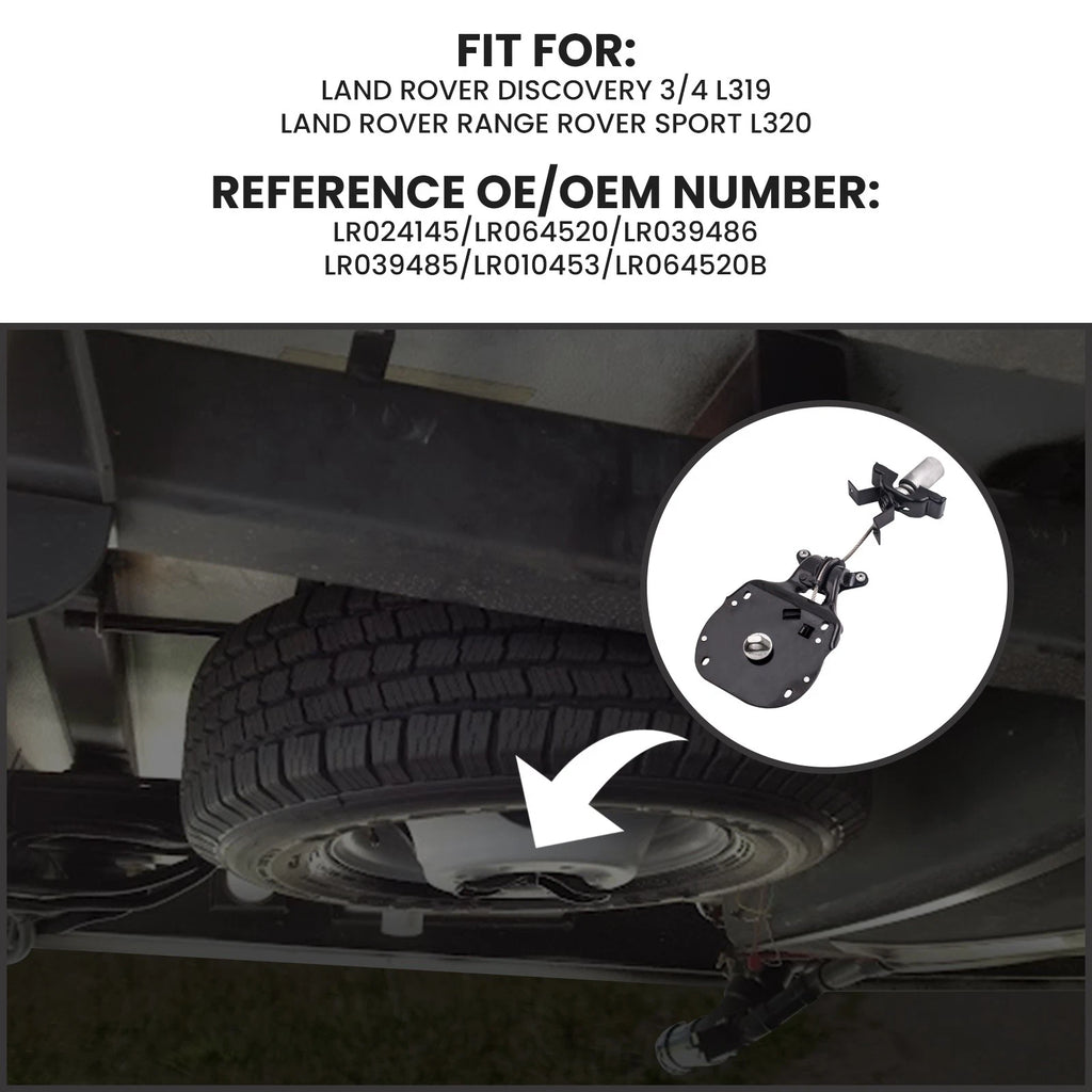 Spare Tire Hoist Winch Carrier for Land Rover Range Rover Sport (2006–2013)