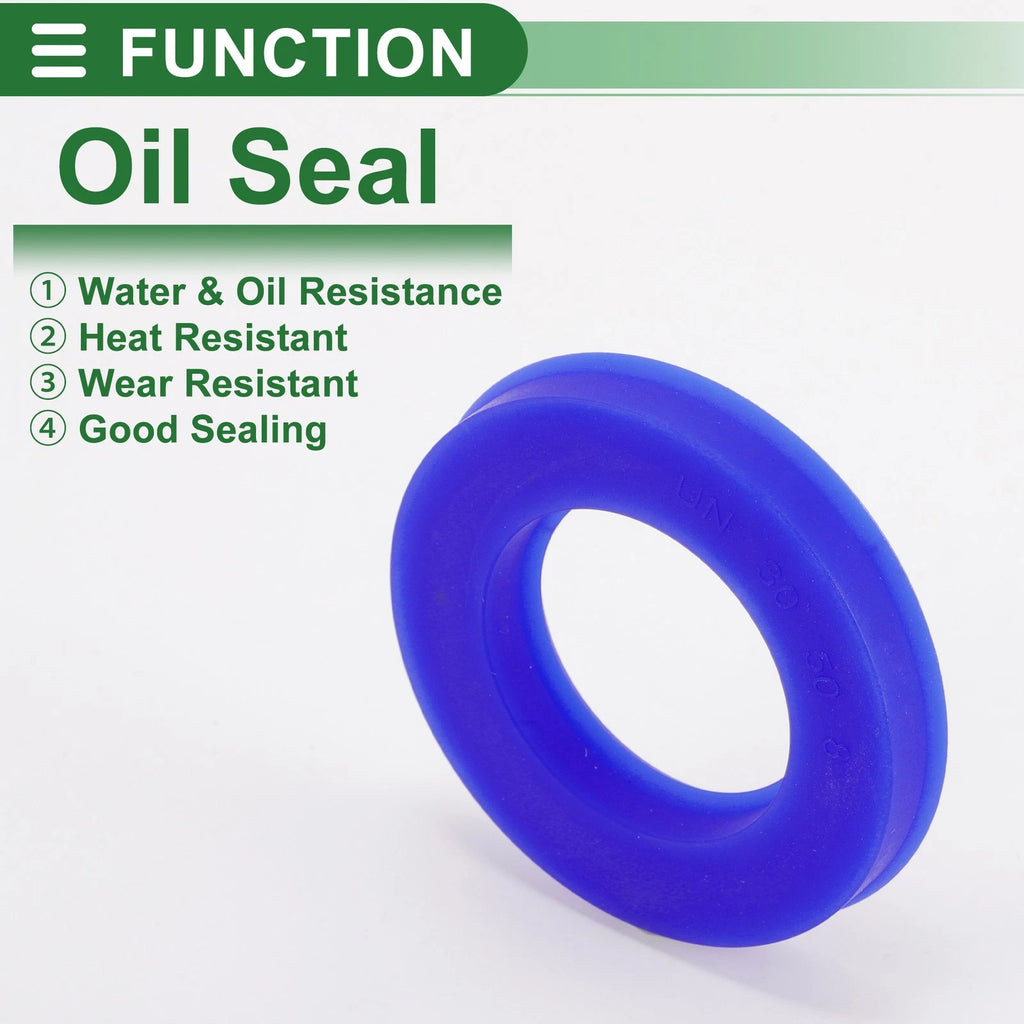 Set of 5 Oil Seal Rotary Shaft Seal 30x50x8mm for Various Models