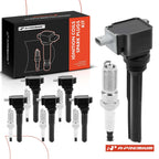6X Ignition Coil & 6X Iridium Spark Plug for Ford F-150 (2017–2019)