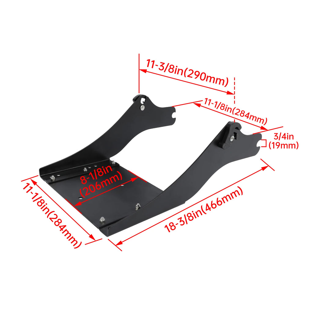 Luggage Trunk Mount Rack for Harley Road King Glide (1997–2008)