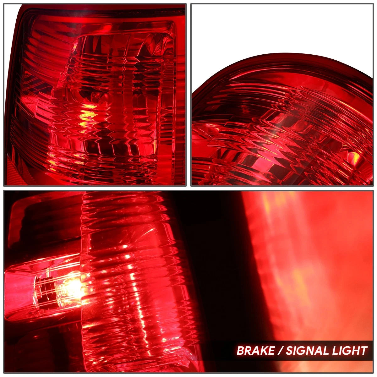 Tail Lights for Ram 1500/2500/3500 (2009–2024) Red Lens w/Bulbs