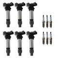Set of 6 Ignition Coils & Spark Plugs for ATS Camaro CTS SRX V6 (2013–2019)