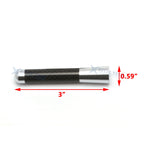 3" Universal Real Carbon Fiber Aluminum Mast Antenna for Universal (-)