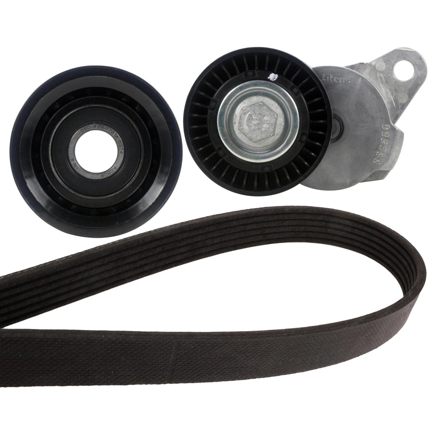 Drive Belt Idler Pulley Tensioner Kit for Dodge Dart 2.4L L4 (2013–2014)