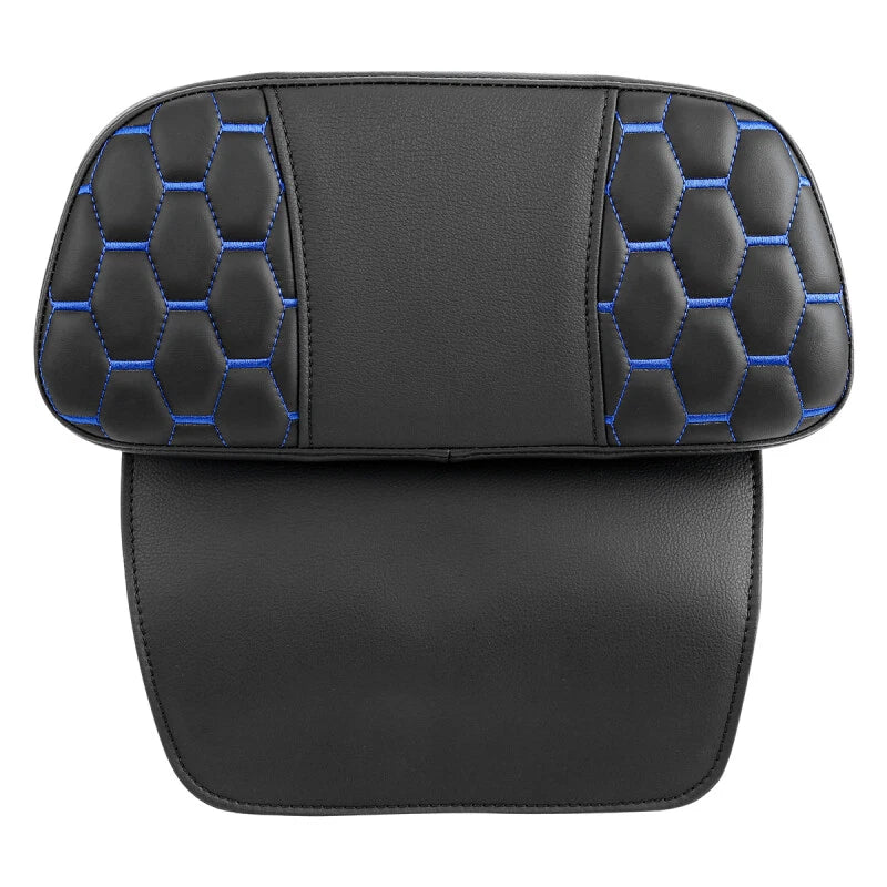 Razor Chopped Trunk Backrest Pad for Harley Road Glide (2014–2023) Black Blue