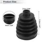 Outer CV Joint Boot Kit with Clamps for BMW X5 (2007-2013)