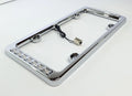 License Plate Frame White LED Reverse Light for Clear Lens Toyota Hilux (2005–2015)