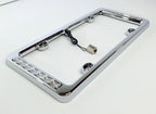 License Plate Frame White LED Reverse Light for Clear Lens Toyota Hilux (2005–2015)