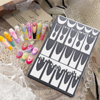 Nail Art Transfer Tool for French Designs (14.5 cm x 9.5 cm)