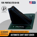 Automatic Shift Boot Cover for Pontiac GTO (2004–2006) - Blue Stitch