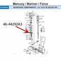 Marine Water Pump Base for Mercury (46-44292A3, 46-44292Q03, 46-44292T1)